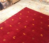 Moroccan shaggy Oriental area rug 5' x8' hand knotted 